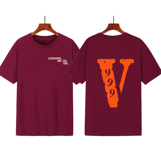 Damen Grafik T-Shirt mit originellem Schriftzug und kreativem Design EB