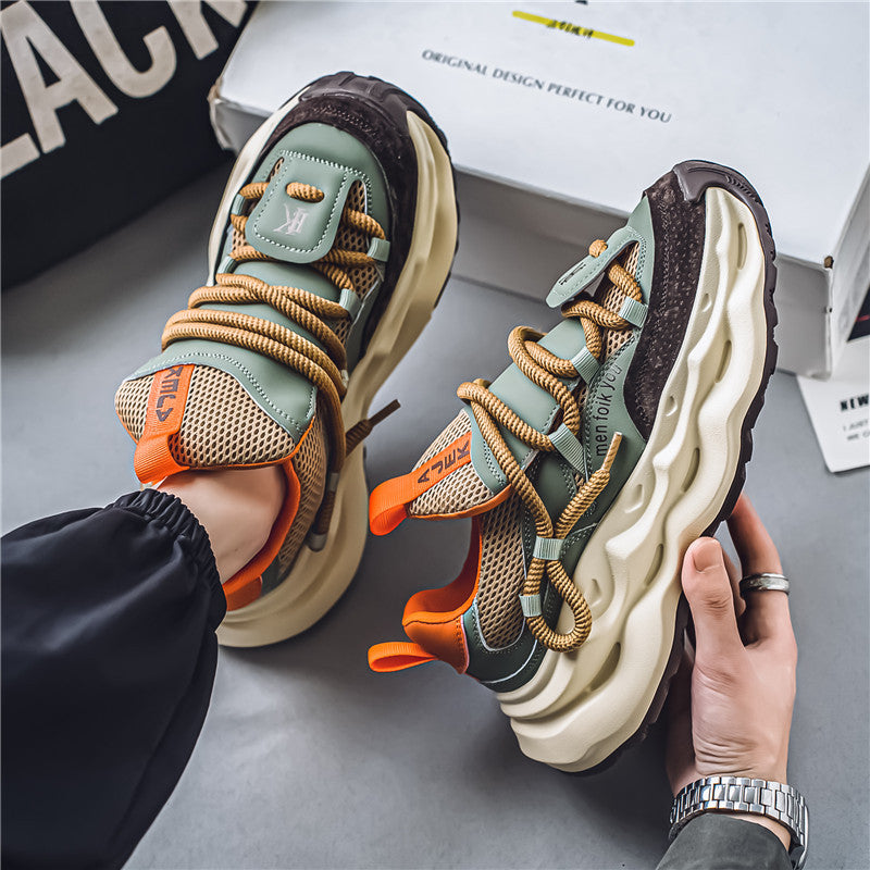 Damen Sportliche Sneakers mit atmungsaktiver Oberflächenstruktur und innovativen Dämpfungssystem EB
