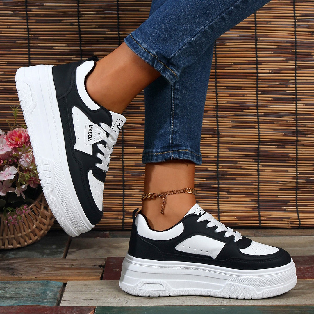 Damen Sportliche Chunky Sneakers EB