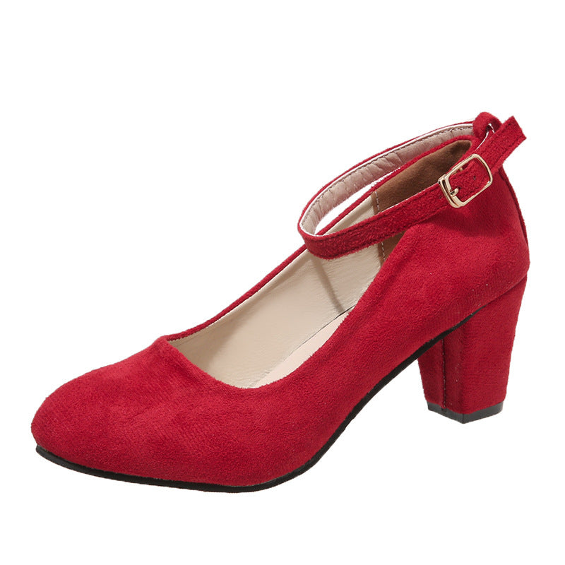 Damen Elegante Knöchelriemenabsätze EB