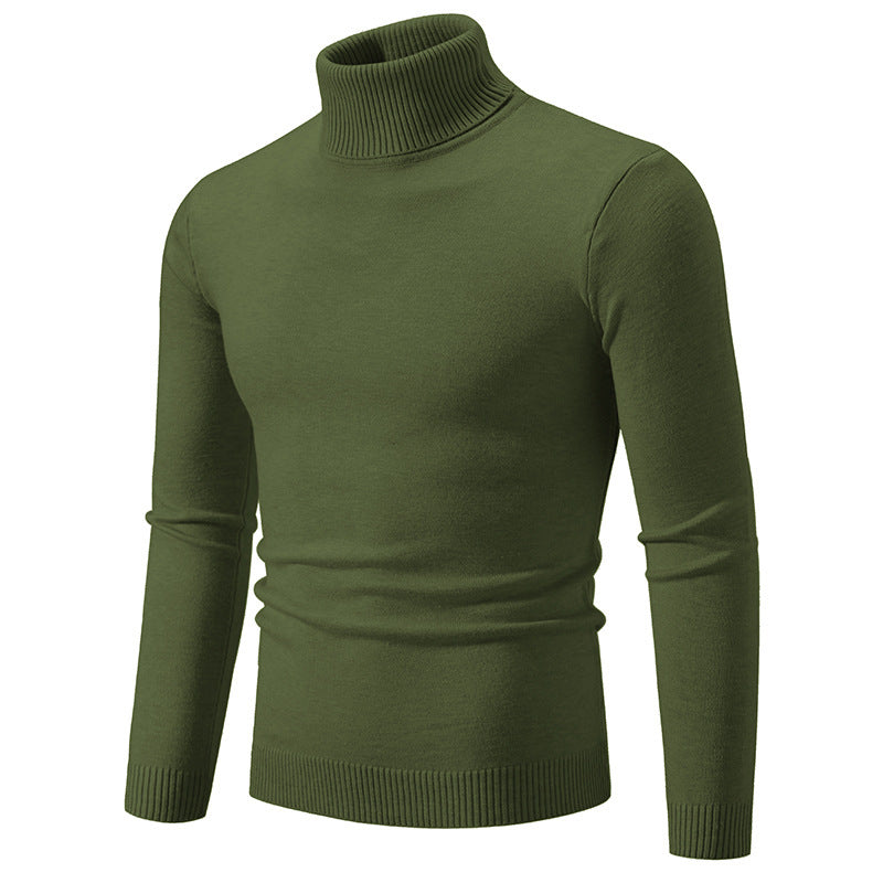 Herren Rollkragenpullover aus hochwertiger Baumwolle mit angenehmem Tragegefühl EB