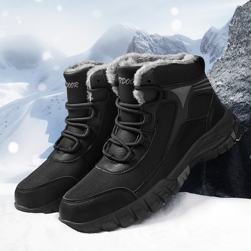 Damen Winterliche Wanderschuhe mit isolierendem Innenfutter und rutschfester Sohle EB