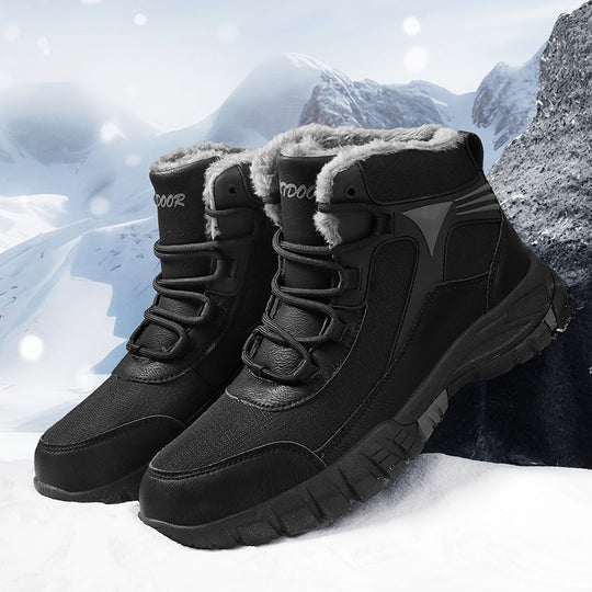 Damen Winterliche Wanderschuhe mit isolierendem Innenfutter und rutschfester Sohle EB