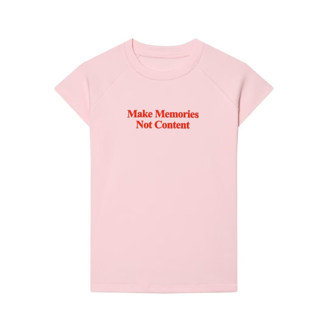 Damen T-Shirt mit modernem Schriftzug und lässigem Schnitt EB