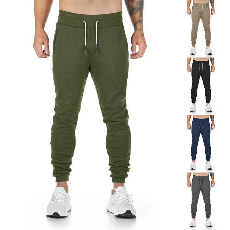 Herren Sportliche Jogginghose mit praktischen Reißverschlusstaschen EB