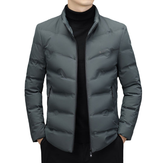 Herren gesteppte Hemdjacke mit leichter Thermofütterung EB