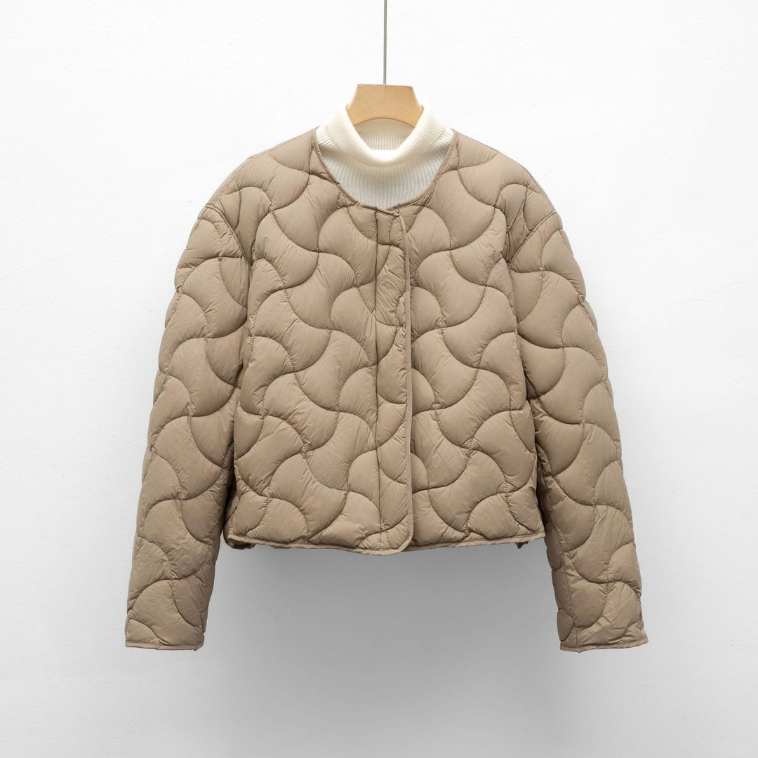 Damen modische Steppjacke im lässigen Design EB