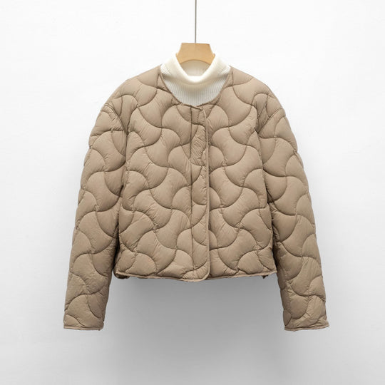 Damen modische Steppjacke im lässigen Design EB