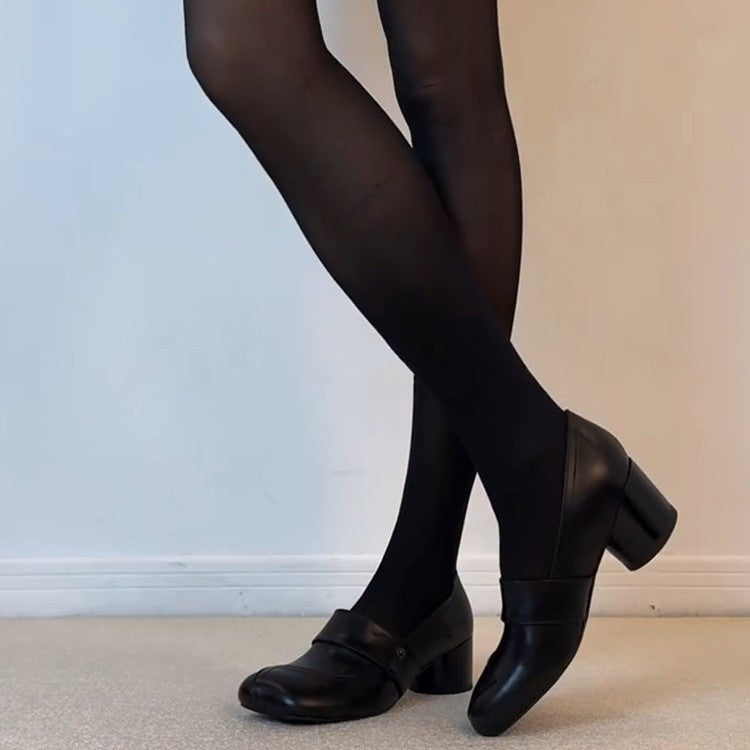 Damen elegante Schnürschuhe mit modischer Riemchendetail EB