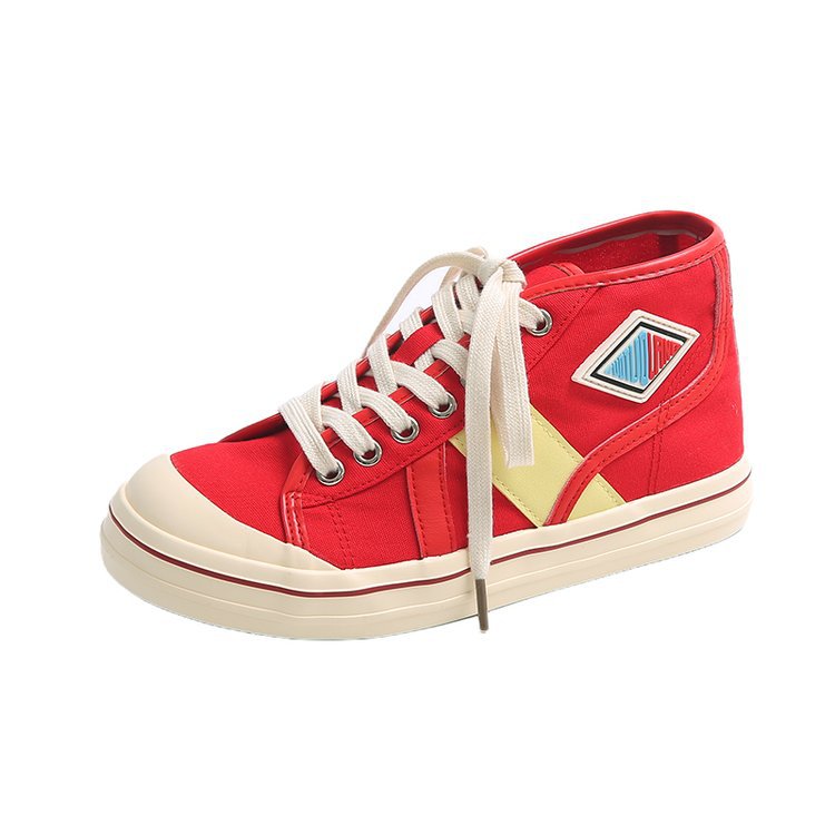 Damen Sportliche Sneaker mit Kontrastnähten und hochwertigem Material EB