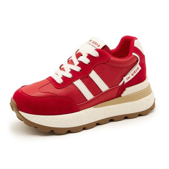 Damen Sportliche Sneakers mit dämpfender Sohle und atmungsaktivem Obermaterial EB