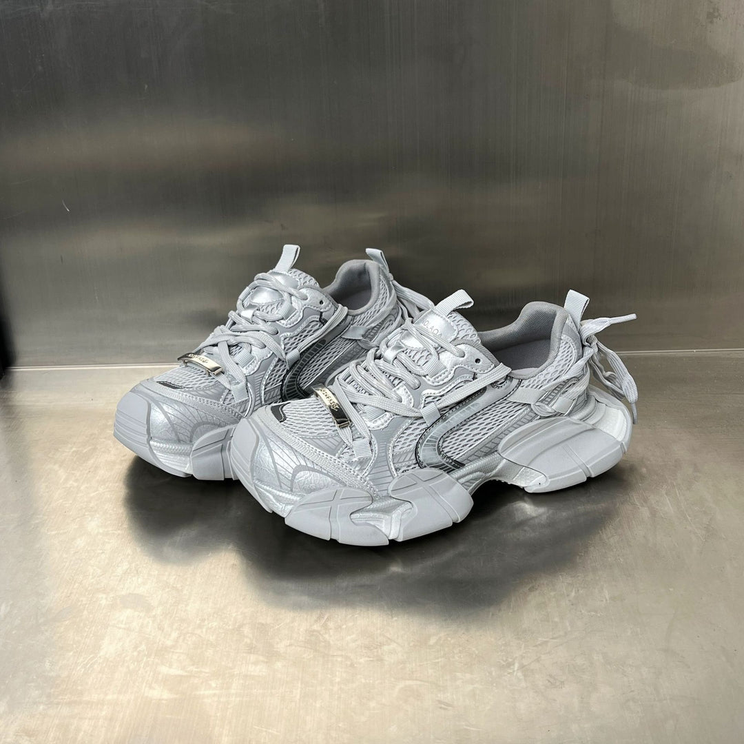 Damen Sportliche Sneakers mit atmungsaktivem Mesh-Obermaterial und dämpfendem Profil EB