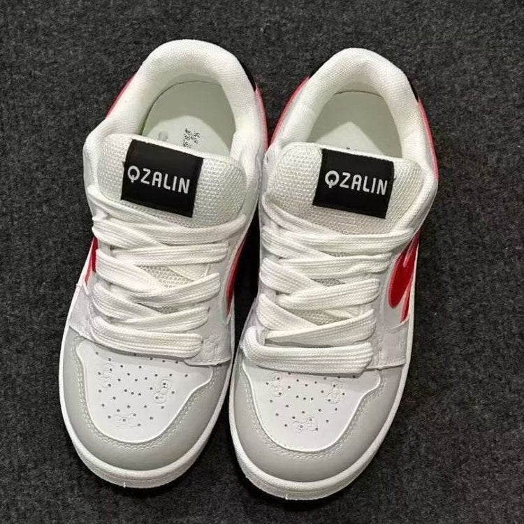 Damen Sneakers im lässigen Streetwear-Stil mit atmungsaktivem Obermaterial und dämpfender Sohle EB