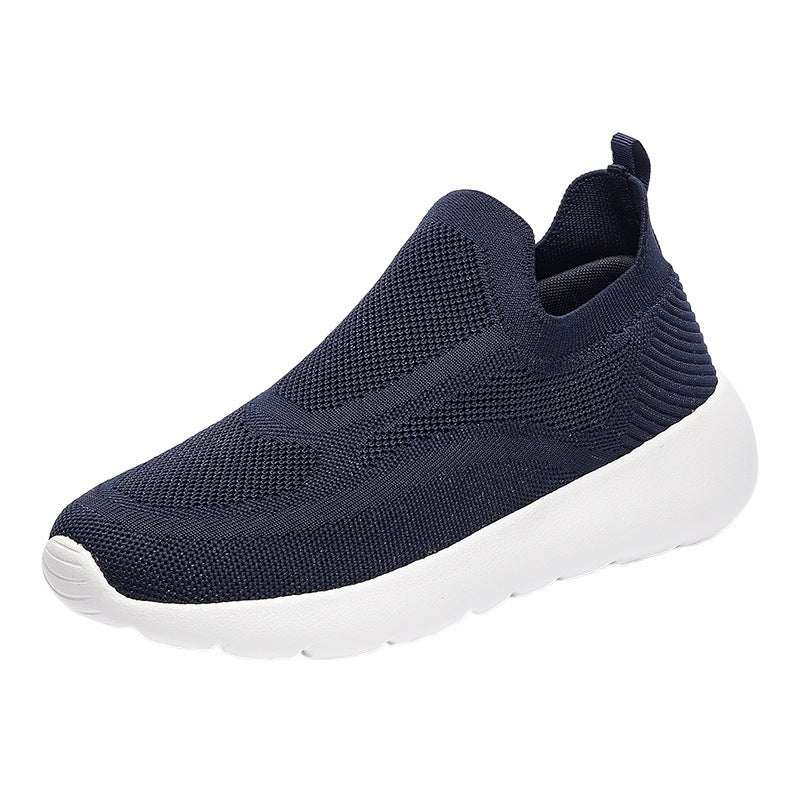 Damen Atmungsaktive Slip-On Sneakers mit flexibler Sohle und rutschfestem Profil EB