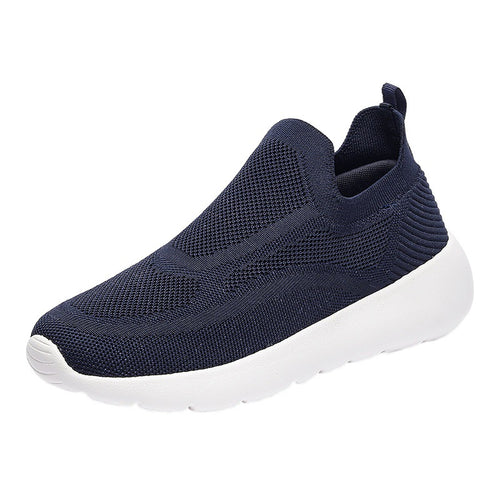 Damen Atmungsaktive Slip-On Sneakers mit flexibler Sohle und rutschfestem Profil EB