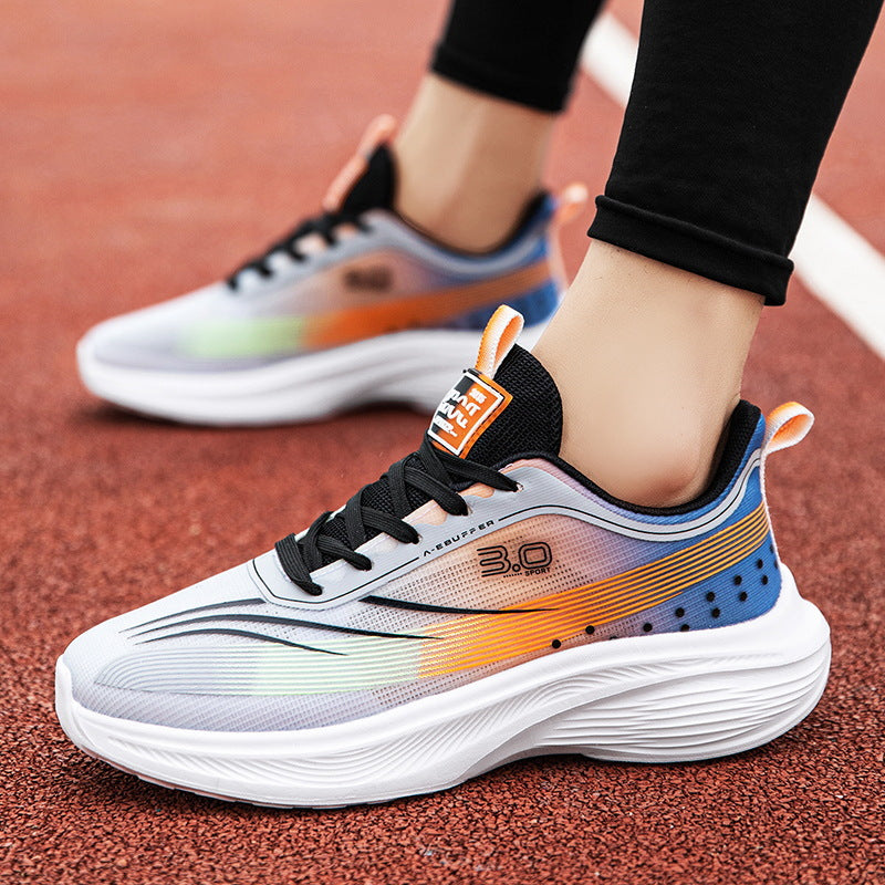Damen hochentwickelte Laufschuhe mit atmungsaktiver Oberflächenstruktur und reaktionsfreudiger Dämpfung EB