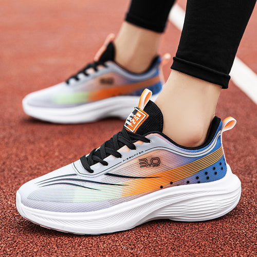 Damen hochentwickelte Laufschuhe mit atmungsaktiver Oberflächenstruktur und reaktionsfreudiger Dämpfung EB
