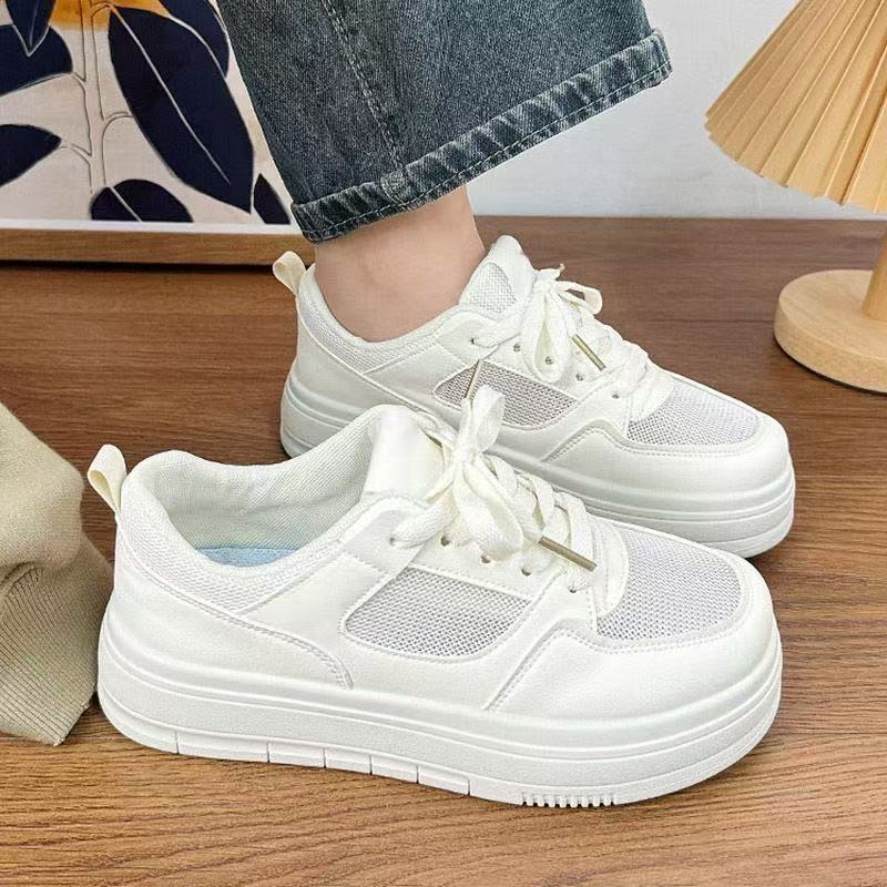 Damen modische Sneaker mit atmungsaktiver Textiloberfläche und bequemer Laufsohle EB