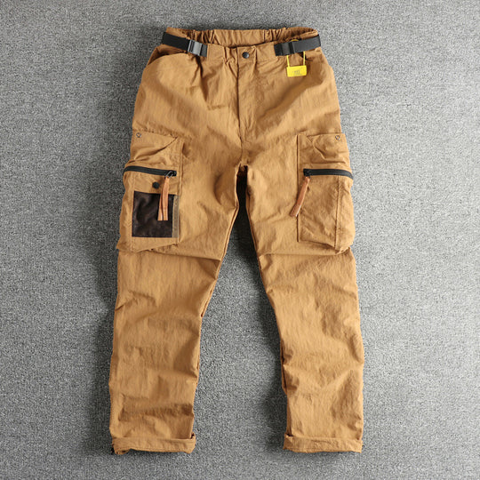 Herren Cargo-Hose mit multifunktionalen Taschen und verstellbarem Bund EB
