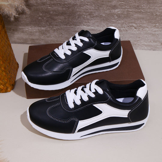 Damen Sportliche Freizeit-Sneaker mit atmungsaktivem Obermaterial EB