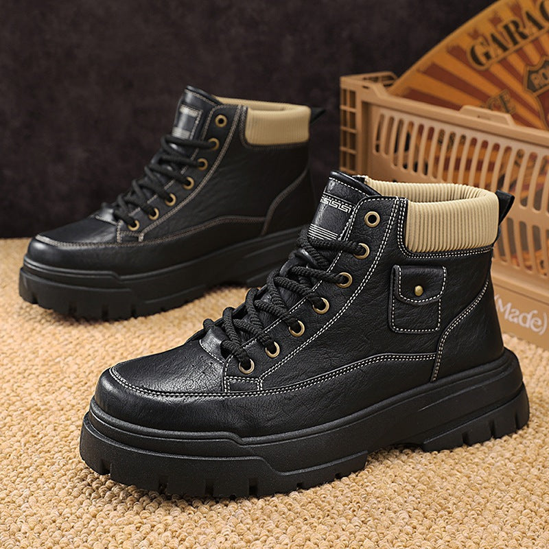 Damen Robuste Hohe Sneakers mit isolierendem Futter und rutschfester Sohle EB
