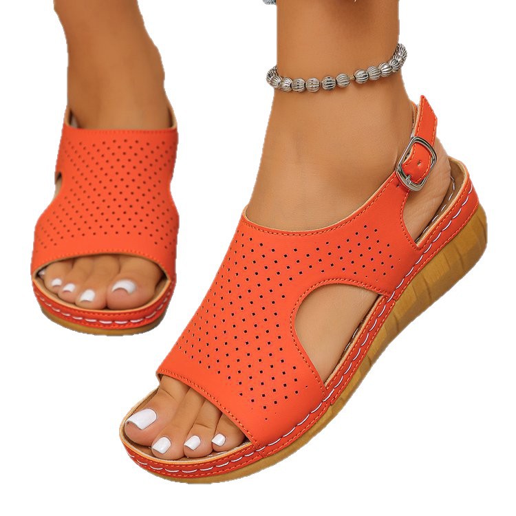 Damen Bequeme Sandalen EB