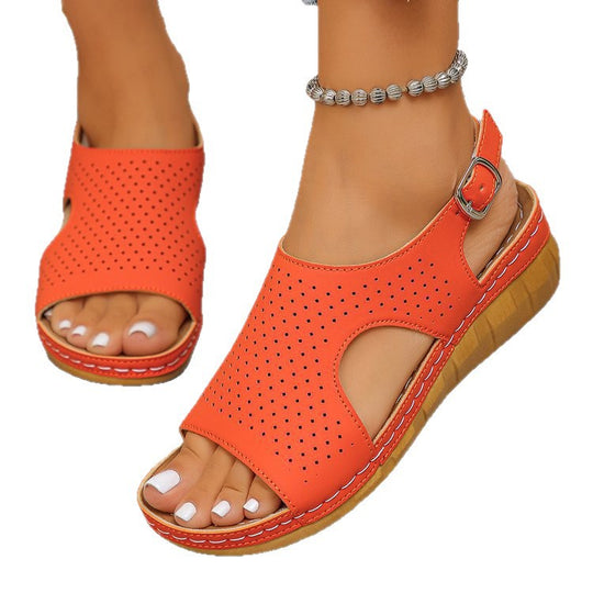 Damen Bequeme Sandalen EB