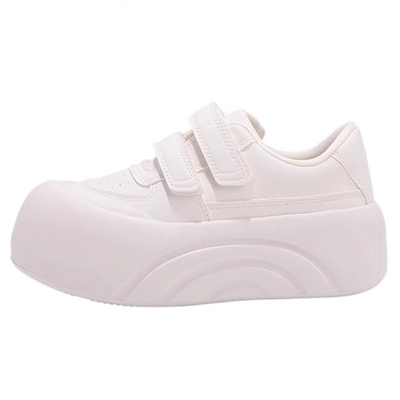 Damen Komfortable Sneaker mit verstellbarem Klettverschluss und gepolsterter Sohle EB