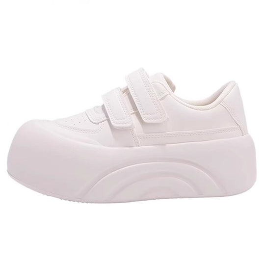 Damen Komfortable Sneaker mit verstellbarem Klettverschluss und gepolsterter Sohle EB