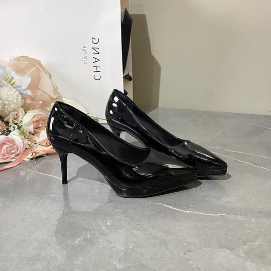 Damen elegante spitze Pumps EB