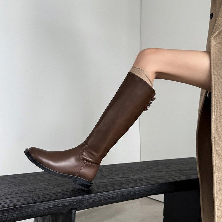 Damen hochwertige Stiefel mit elegantem Design EB