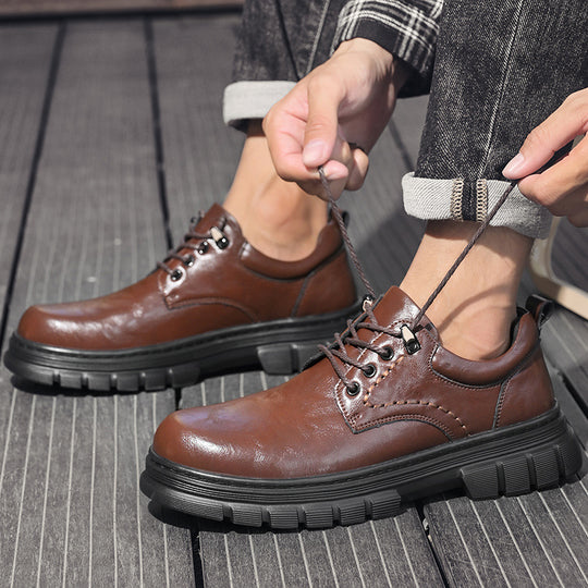 Herren Komfortable und stilvolle Schnürschuhe mit stabiler Sohle EB
