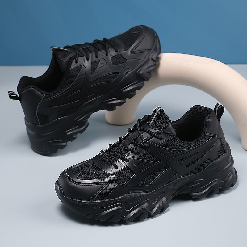 Damen Sportliche Sneakers mit atmungsaktivem Mesh-Obermaterial und stoßdämpfender Sohle EB