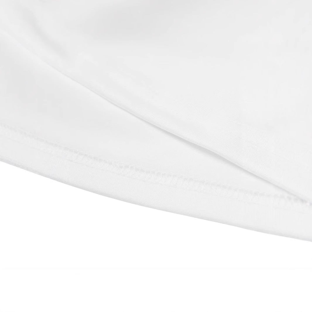 Damen Kurzarm T-Shirt mit künstlerischem Hundemotiv EB
