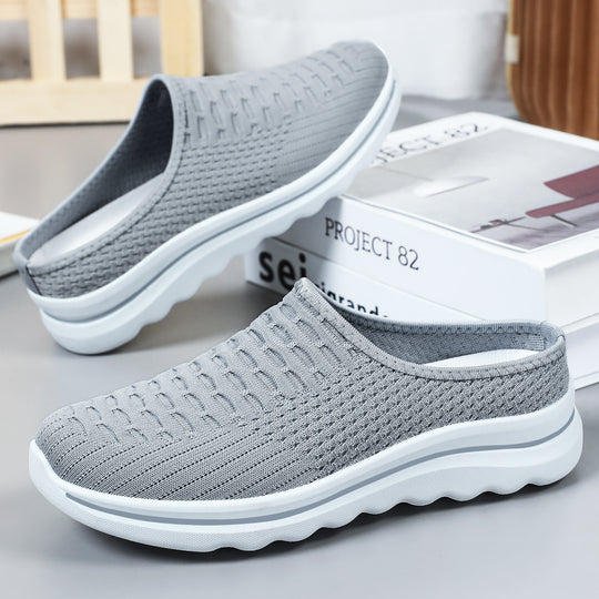 Damen Flexible Freizeitschuhe mit atmungsaktiver Strickoberfläche EB
