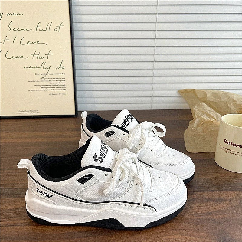 Damen Komfortable Sneakers mit atmungsaktiver Laufsohle und modischem Design EB
