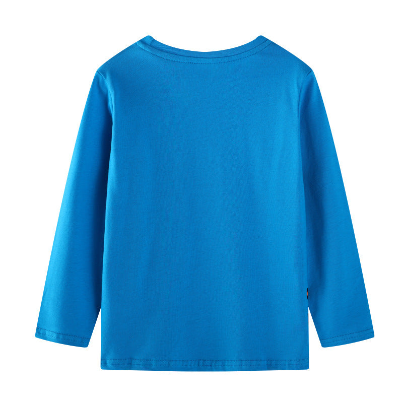 Kinder Langarmshirt mit buntem Tiermotiv EB