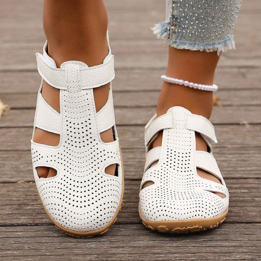 Damen Leichte und atmungsaktive Sandalen mit verstellbarem Riemen EB