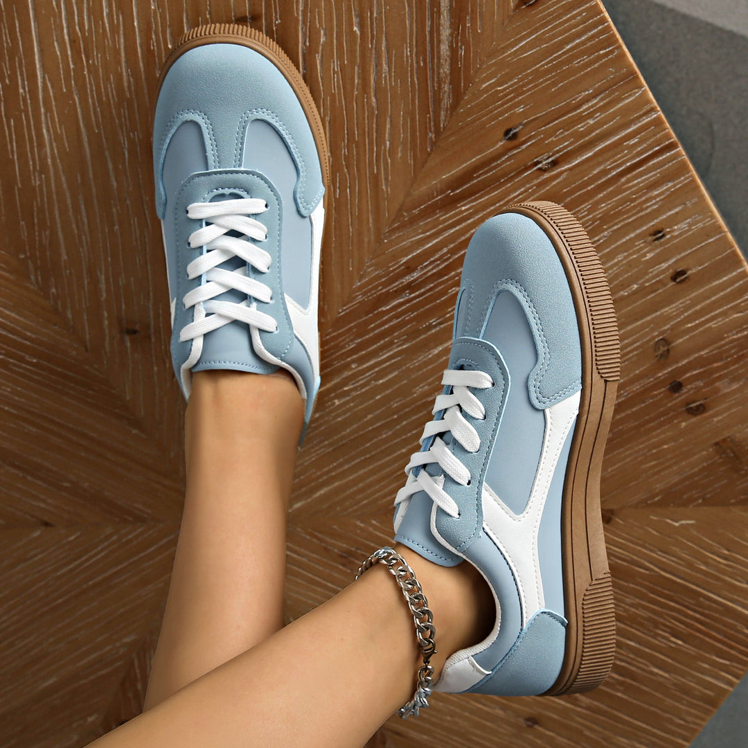 Damen Sneakers im Sportstyle mit atmungsaktiver Oberflächenstruktur EB