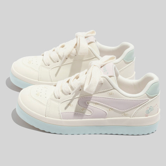Damen Sneakers mit verspieltem Kirschmotiv und atmungsaktiver Oberfläche EB