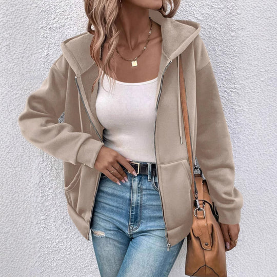 Damen Gemütliche Kapuzenjacke EB