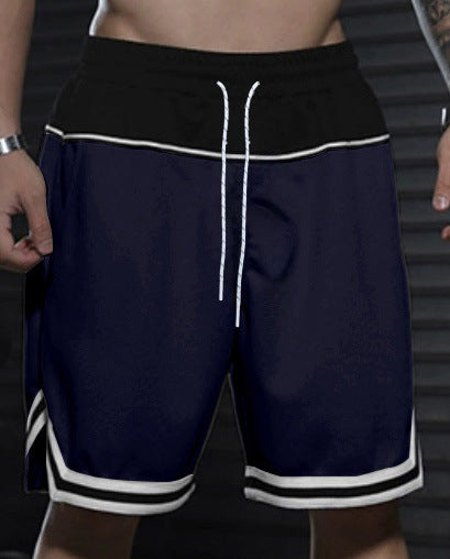 Herren Sportliche Badeshorts mit verstellbarem Tunnelzug und atmungsaktivem Gewebe EB