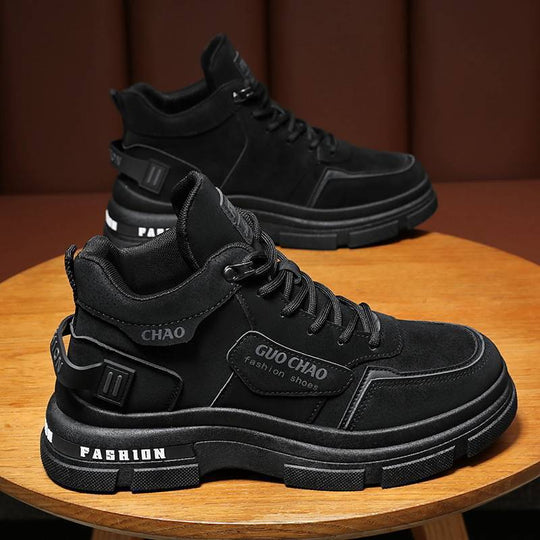 Damen High-Top Sneaker mit stabiler Sohle und modischem Design EB