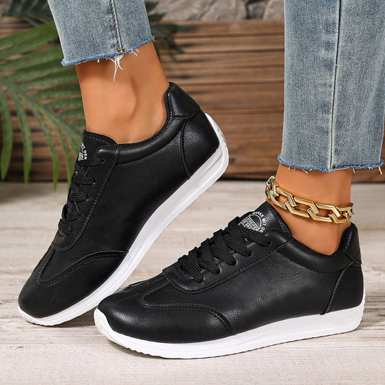 Damen Bequeme Alltagssneakers mit atmungsaktiver Obermaterialstruktur EB