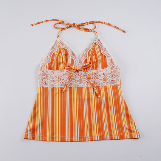 Damen Häkel-Details Strandtop EB
