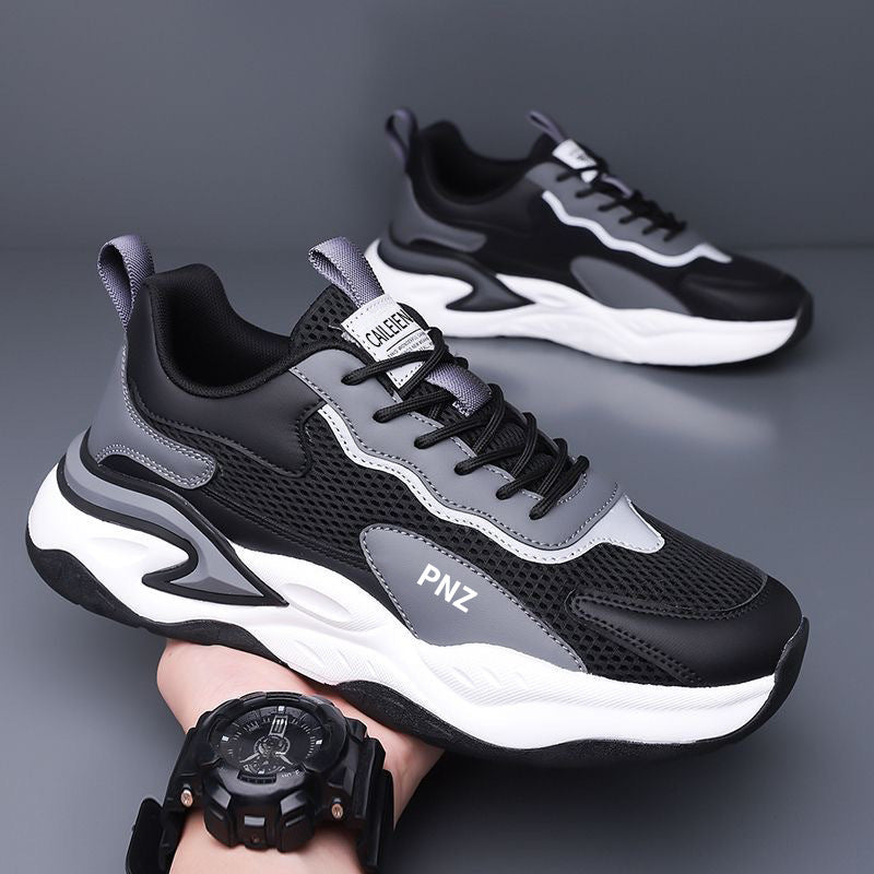Damen Sportliche Laufschuhe mit atmungsaktivem Mesh-Obermaterial und dämpfender Sohle EB