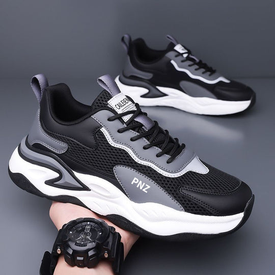 Damen Sportliche Laufschuhe mit atmungsaktivem Mesh-Obermaterial und dämpfender Sohle EB