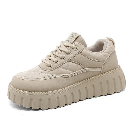 Damen modische Sneakers mit gepolstertem Sohlenprofil und robustem Obermaterial EB