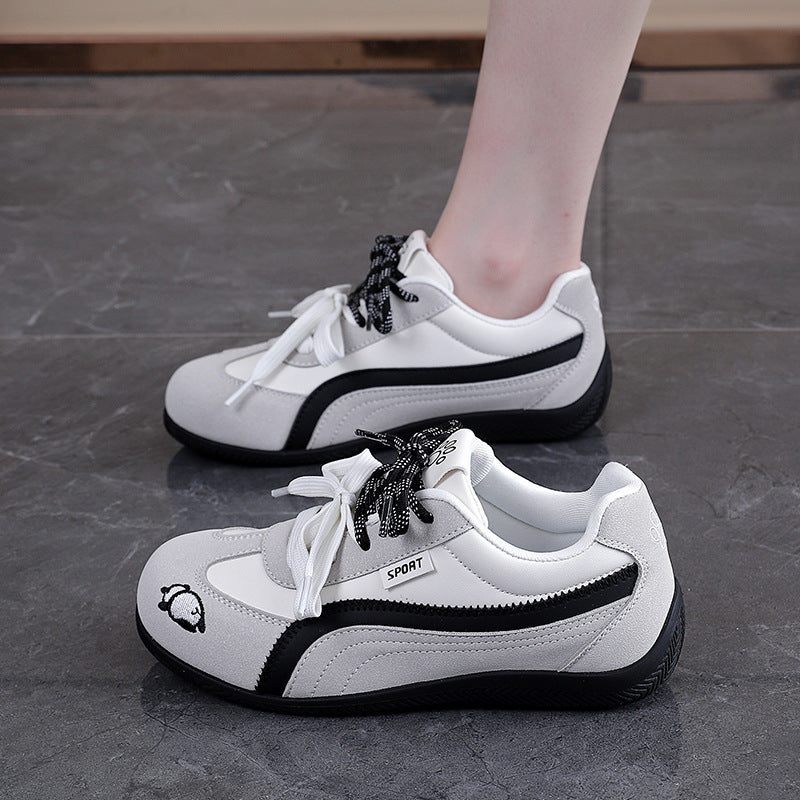 Damen Sportliche Sneakers mit gepolsterter Sohle und atmungsaktiver Mesh-Oberfläche EB