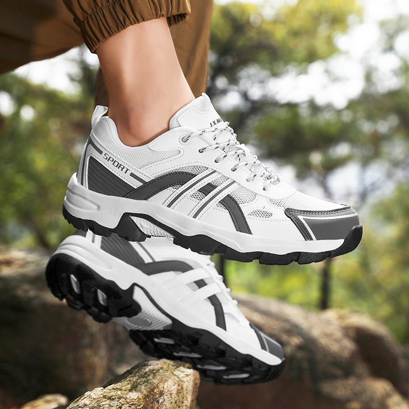 Damen Sportliche Laufsneaker mit atmungsaktivem Obermaterial und rutschfester Sohle EB